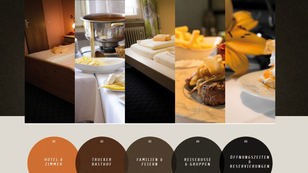 Webseite des Hotel Restaurant Fulda Nord